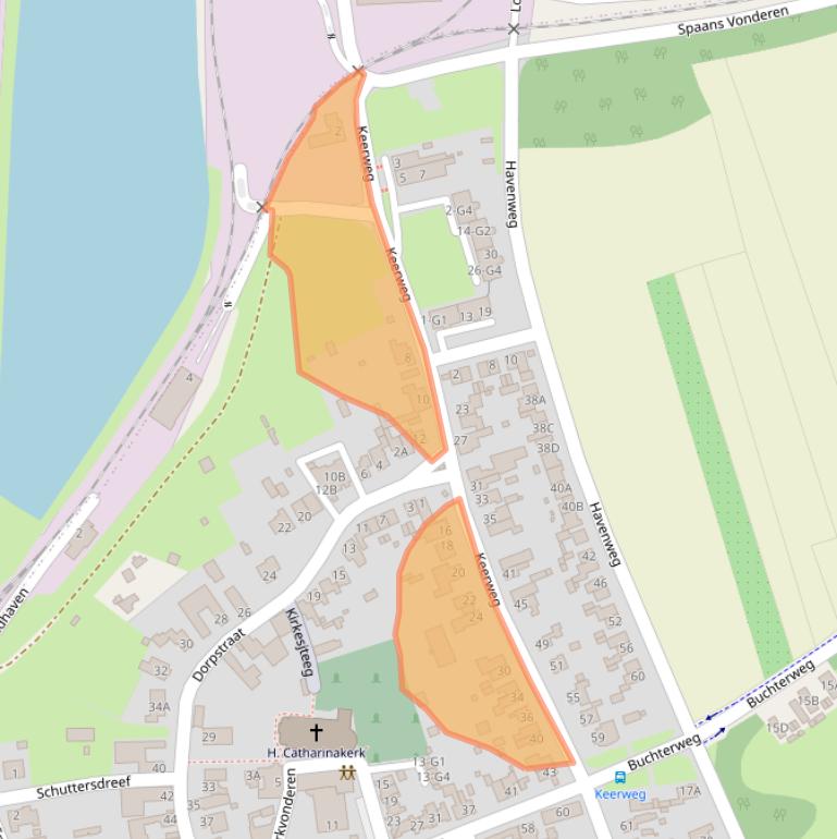 Kaart van postcodegebied 6122CL.