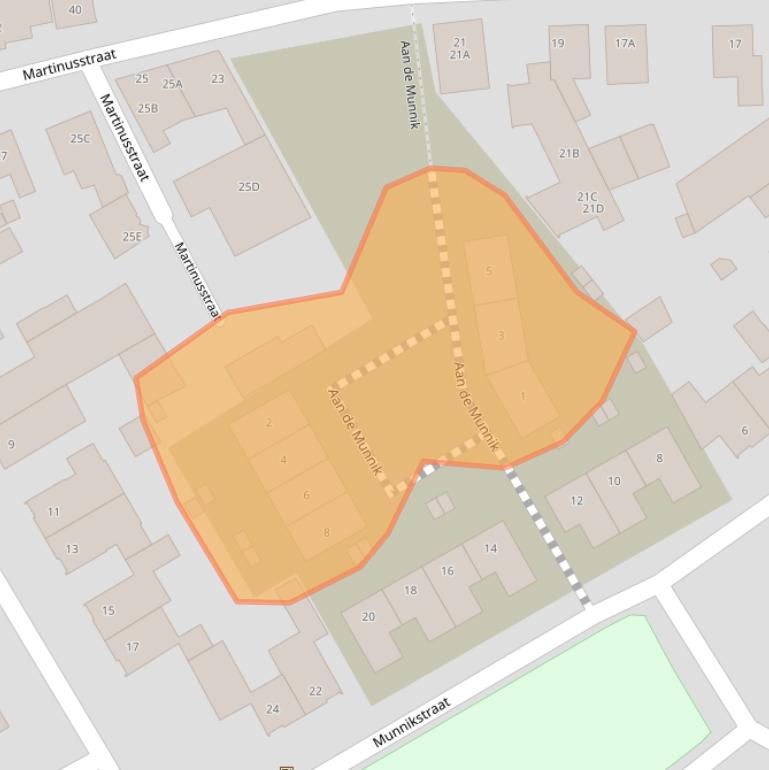 Kaart van postcodegebied 6123AZ.
