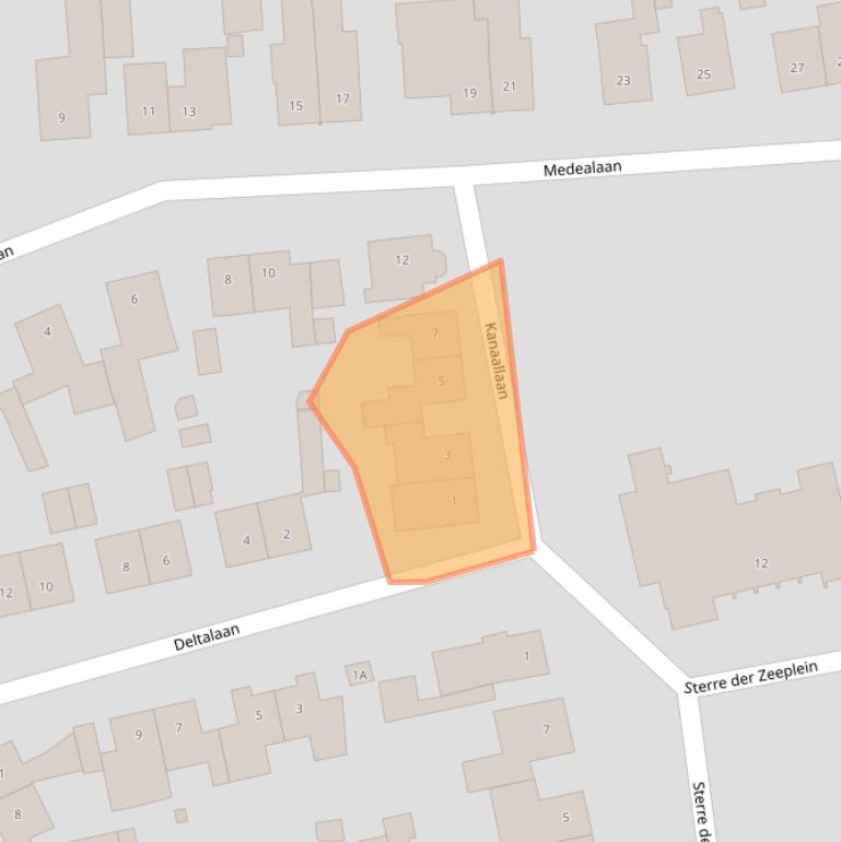 Kaart van postcodegebied 6124AT.