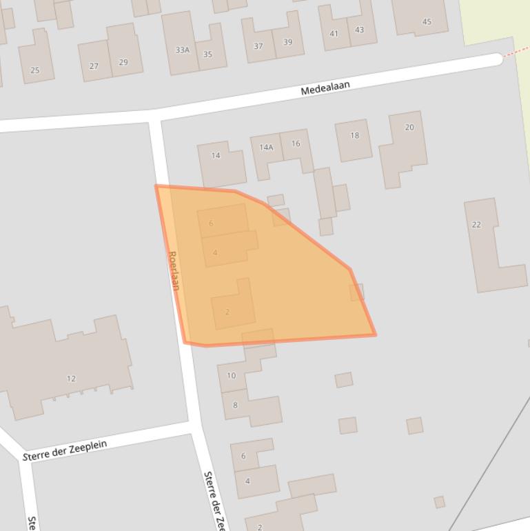 Kaart van postcodegebied 6124AX.