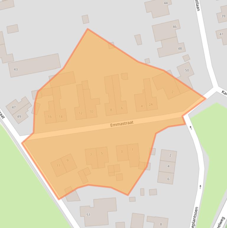 Kaart van postcodegebied 6125AV.