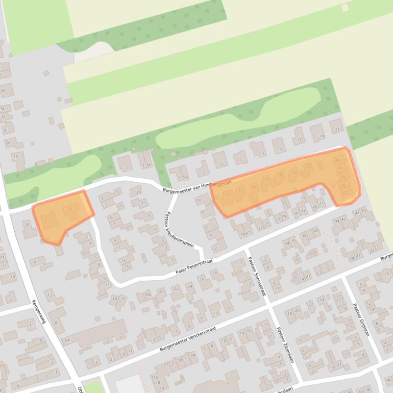 Kaart van postcodegebied 6125CD.