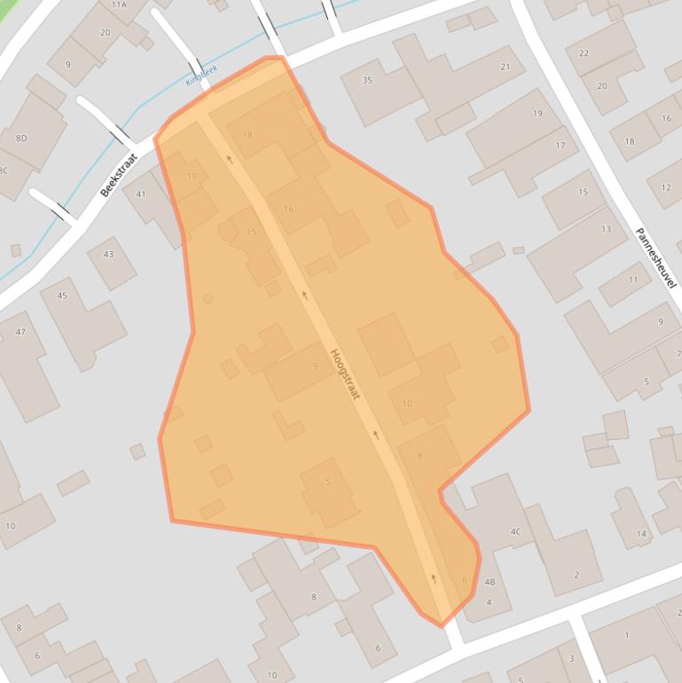 Kaart van postcodegebied 6127AN.