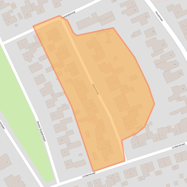 Kaart van postcodegebied 6127CZ.