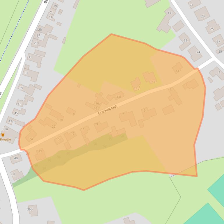 Kaart van postcodegebied 6129AW.