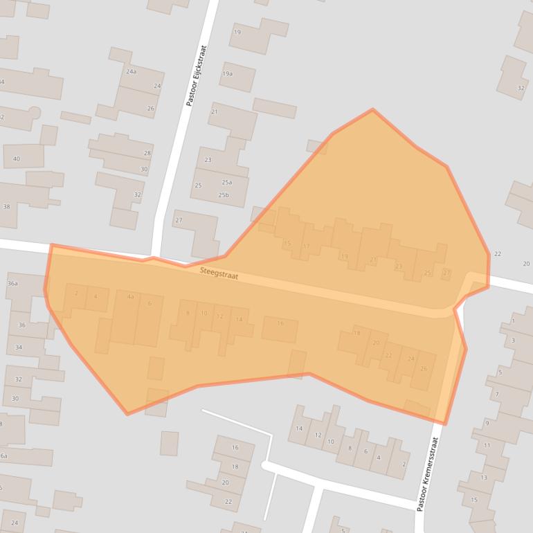 Kaart van postcodegebied 6129BL.