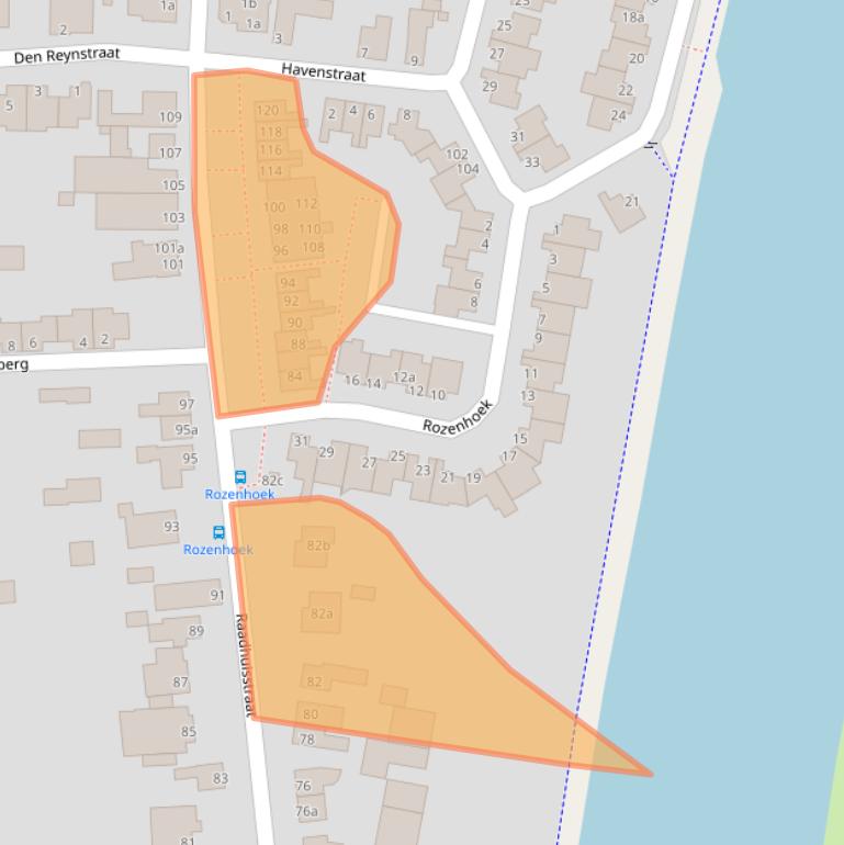 Kaart van postcodegebied 6129CG.