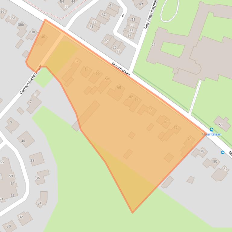 Kaart van postcodegebied 6129EN.