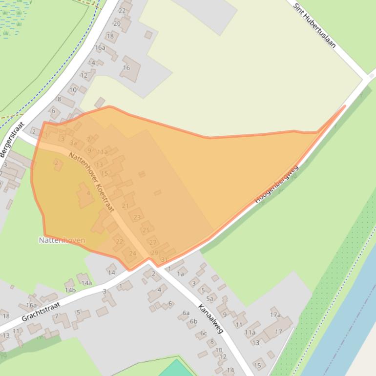 Kaart van postcodegebied 6129LH.