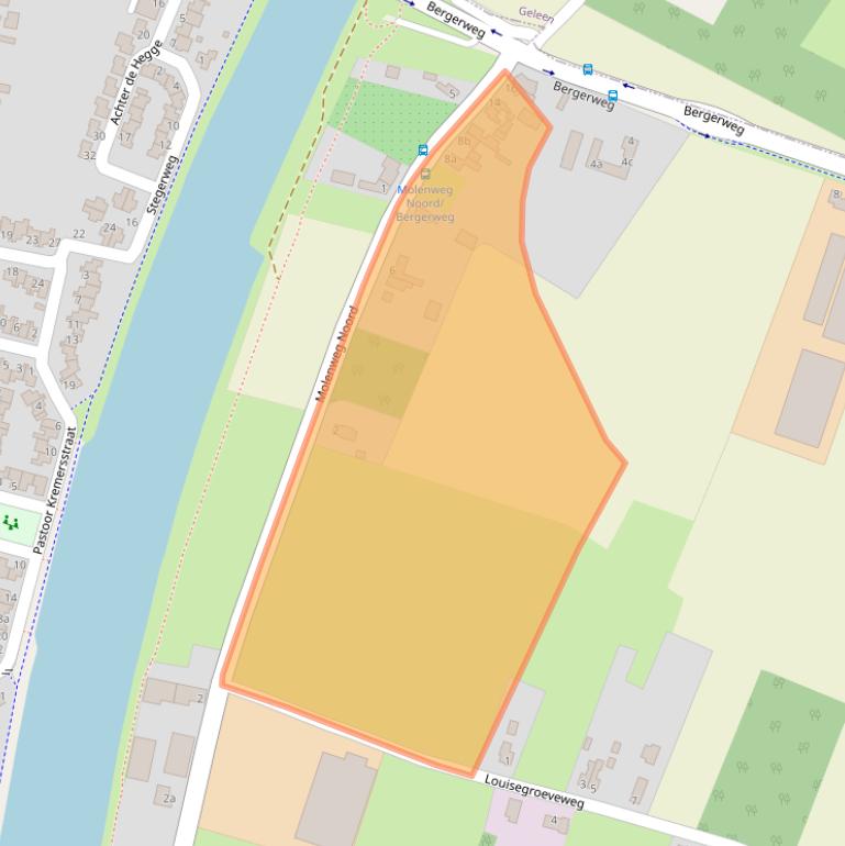 Kaart van postcodegebied 6129PE.