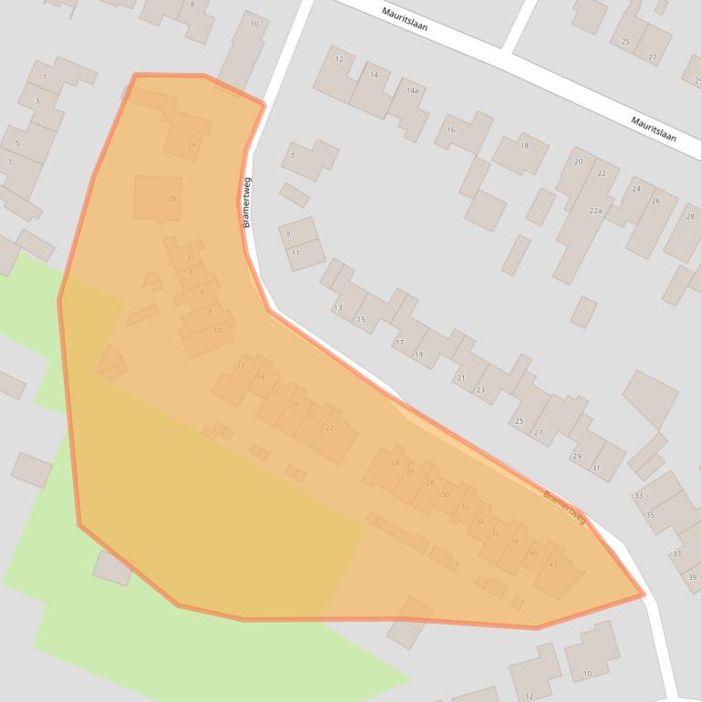 Kaart van postcodegebied 6129PL.