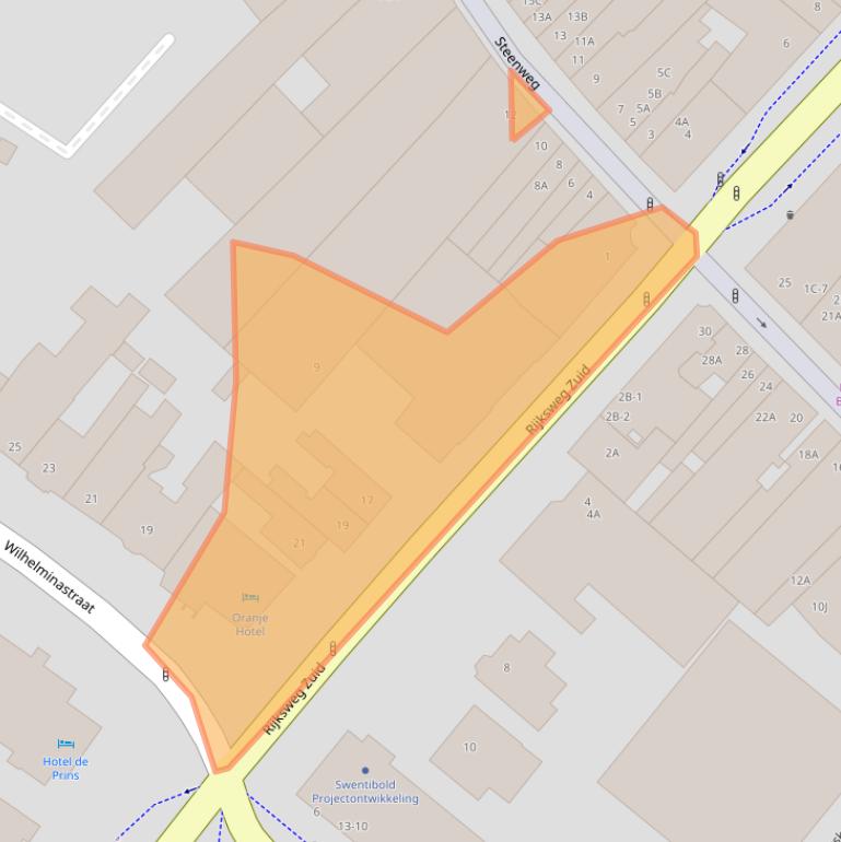 Kaart van postcodegebied 6131AK.