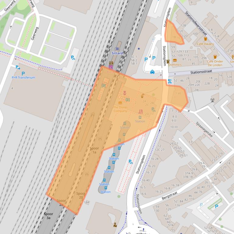 Kaart van postcodegebied 6131AS.