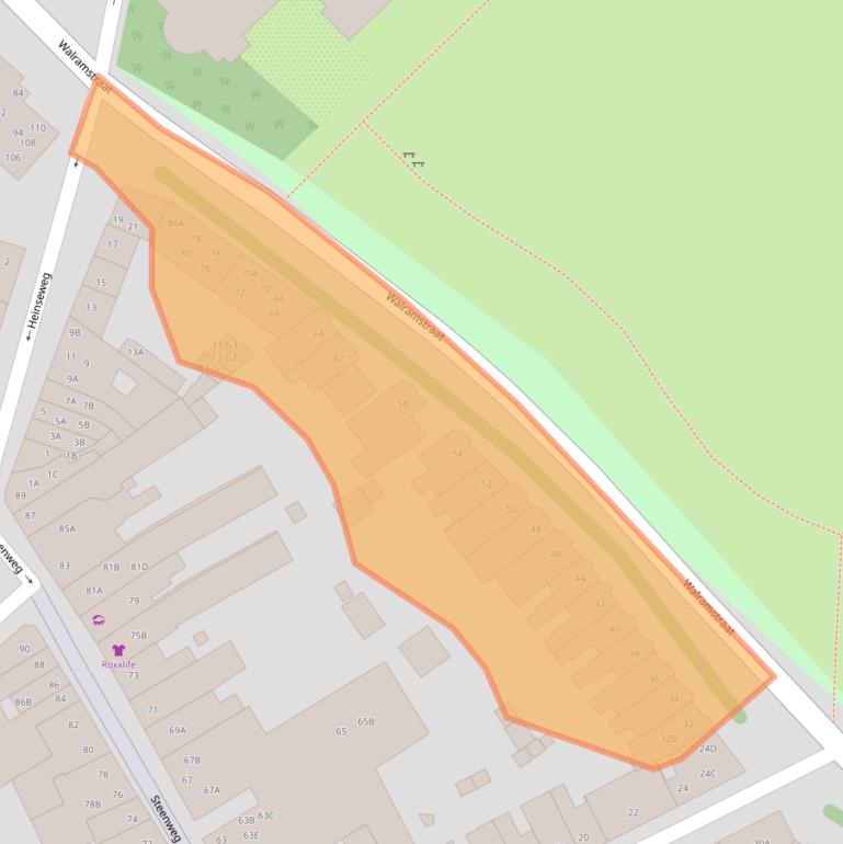 Kaart van postcodegebied 6131BN.
