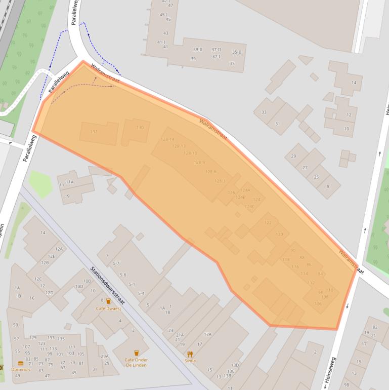 Kaart van postcodegebied 6131BP.