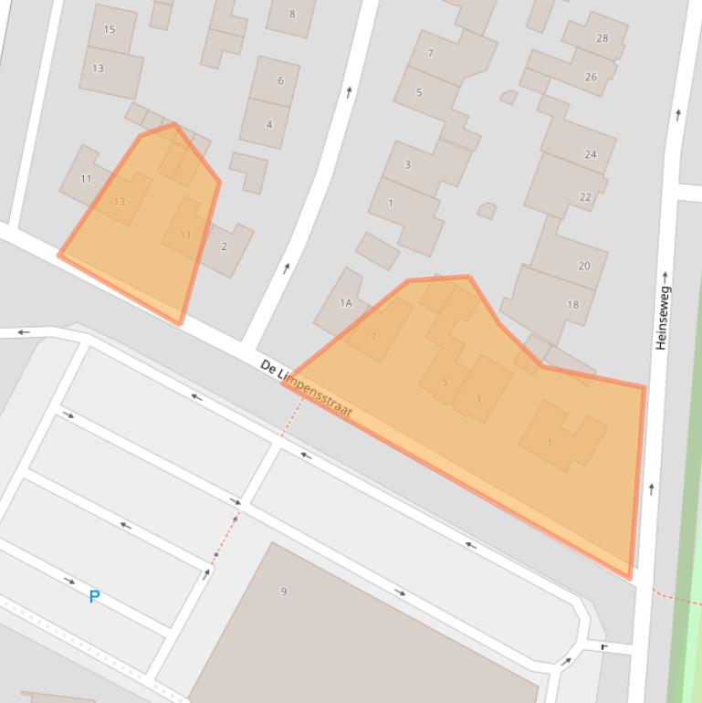 Kaart van postcodegebied 6131BT.