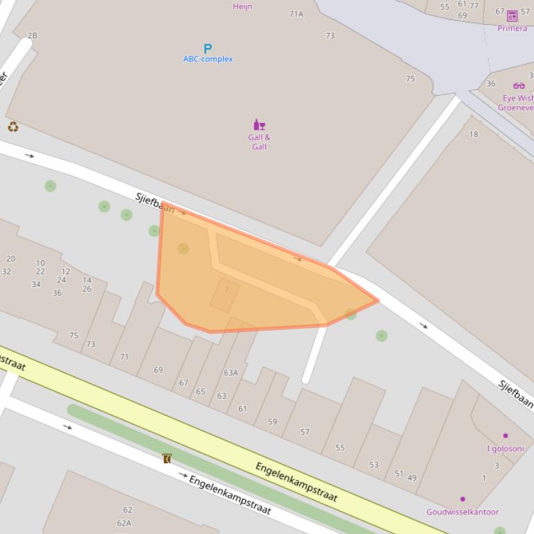 Kaart van postcodegebied 6131DB.