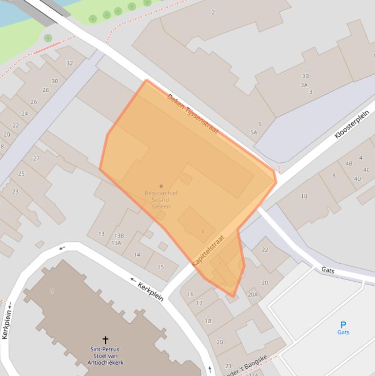 Kaart van postcodegebied 6131ER.