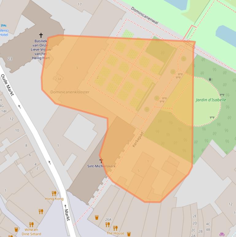 Kaart van postcodegebied 6131EZ.