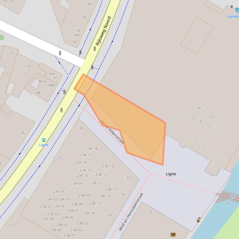 Kaart van postcodegebied 6131GA.