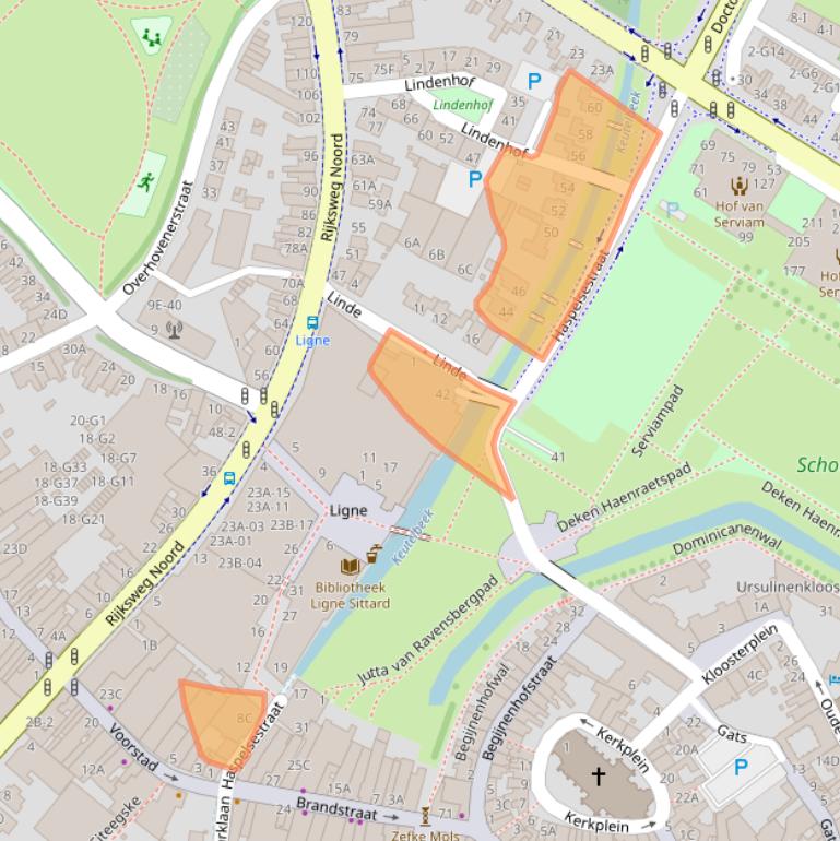 Kaart van postcodegebied 6131GD.