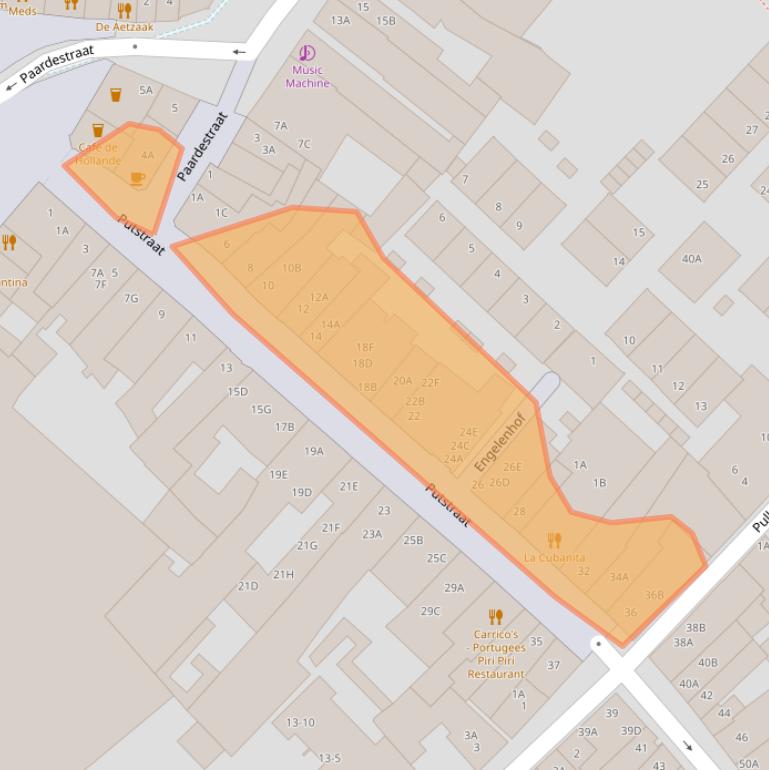 Kaart van postcodegebied 6131HL.