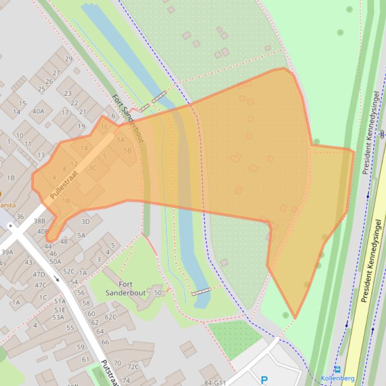 Kaart van postcodegebied 6131HP.