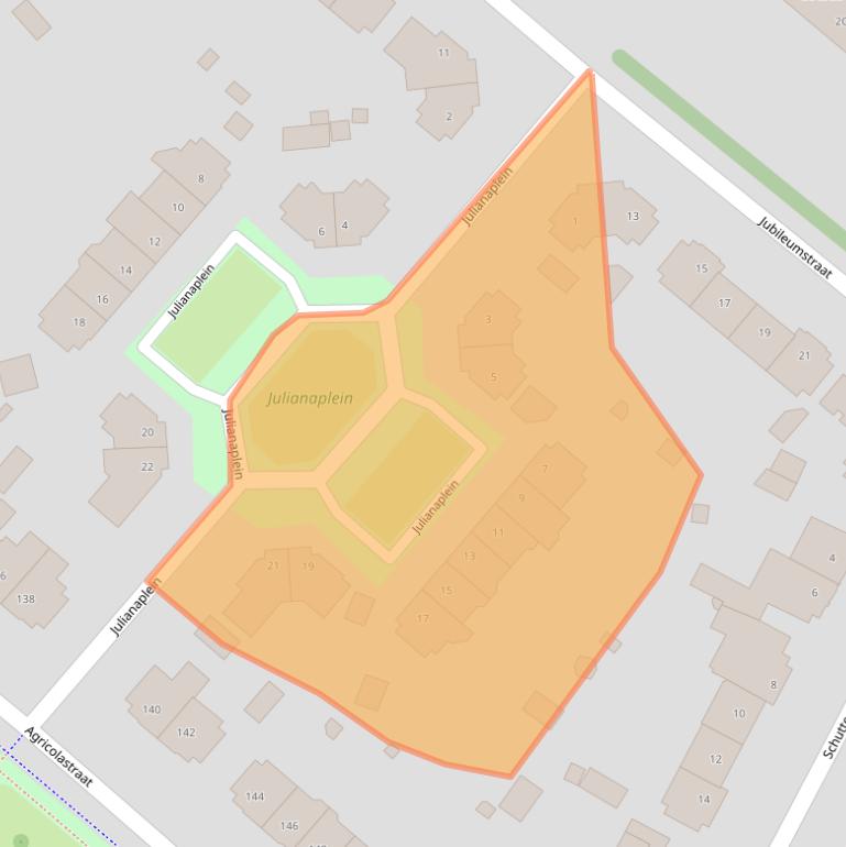 Kaart van postcodegebied 6131JS.