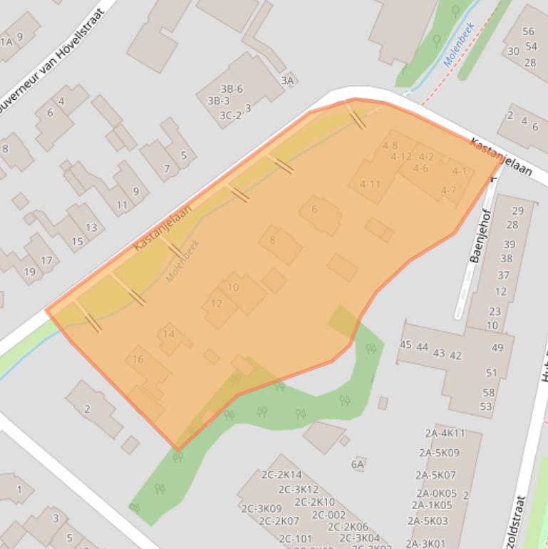 Kaart van postcodegebied 6131KB.