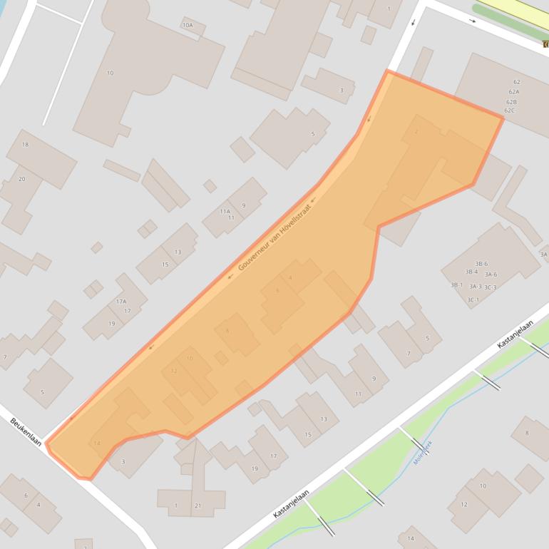 Kaart van postcodegebied 6131KD.