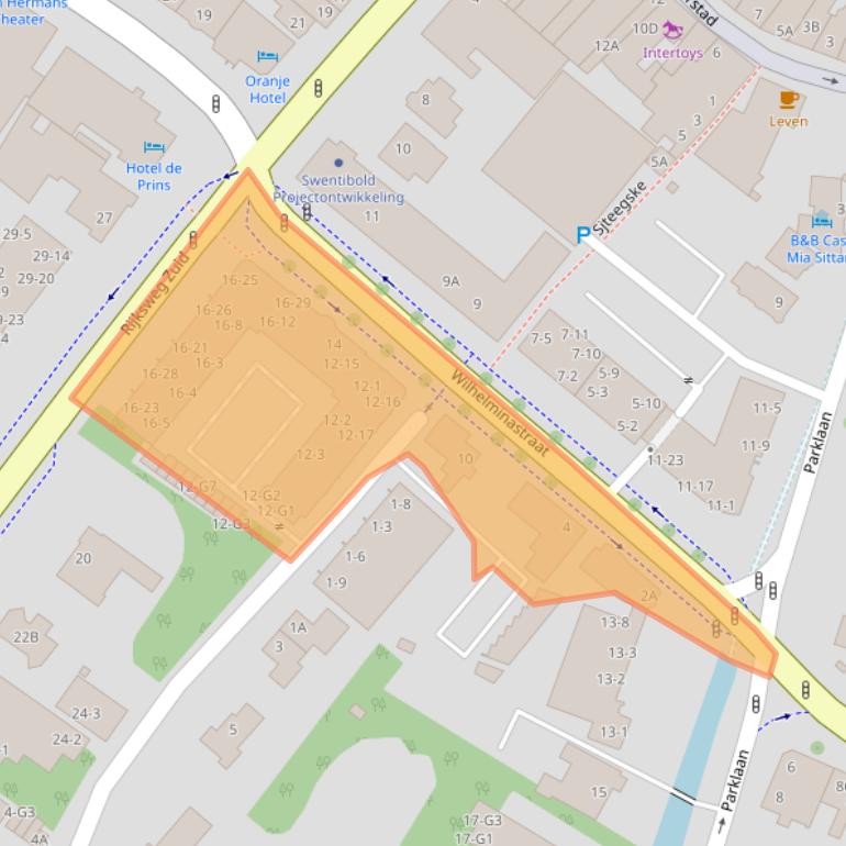 Kaart van postcodegebied 6131KN.