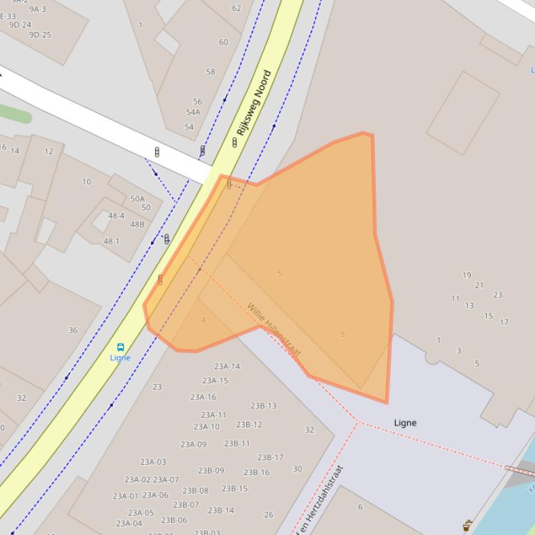 Kaart van postcodegebied 6131MS.