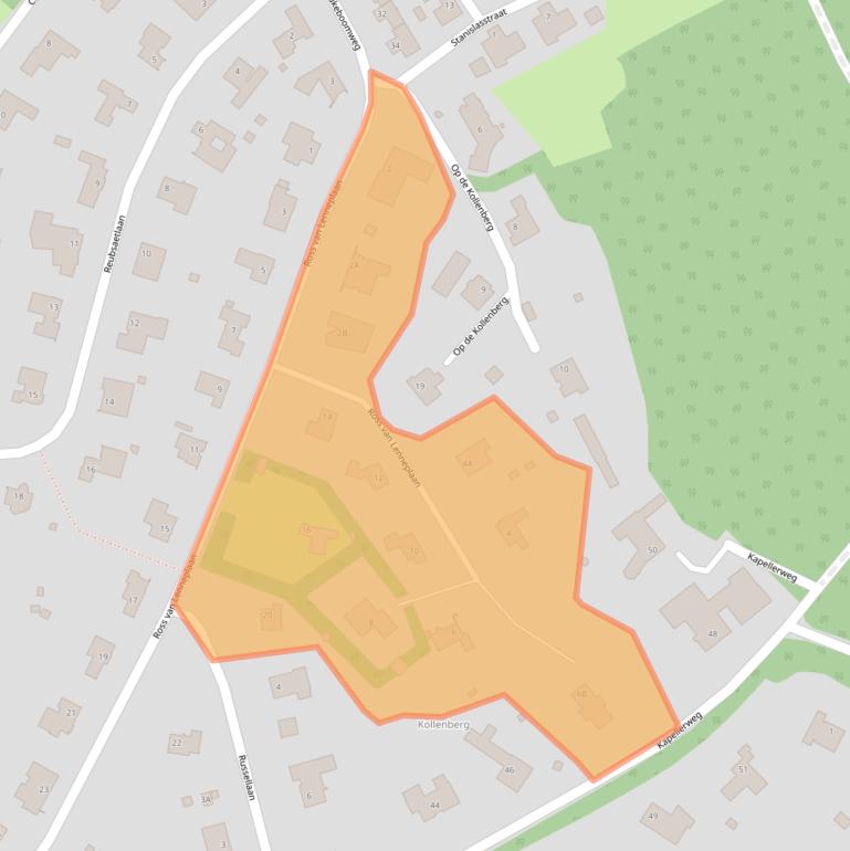 Kaart van postcodegebied 6132AN.