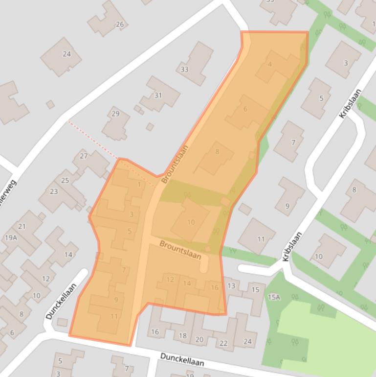 Kaart van postcodegebied 6132BJ.