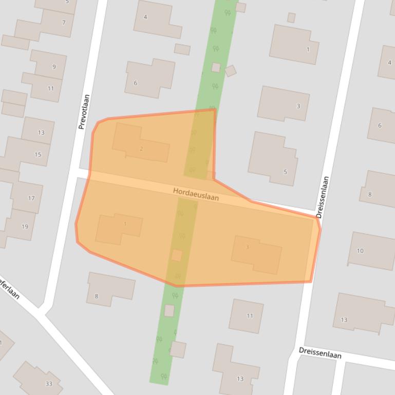 Kaart van postcodegebied 6132BN.