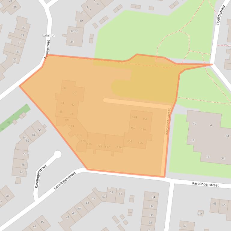 Kaart van postcodegebied 6132GC.