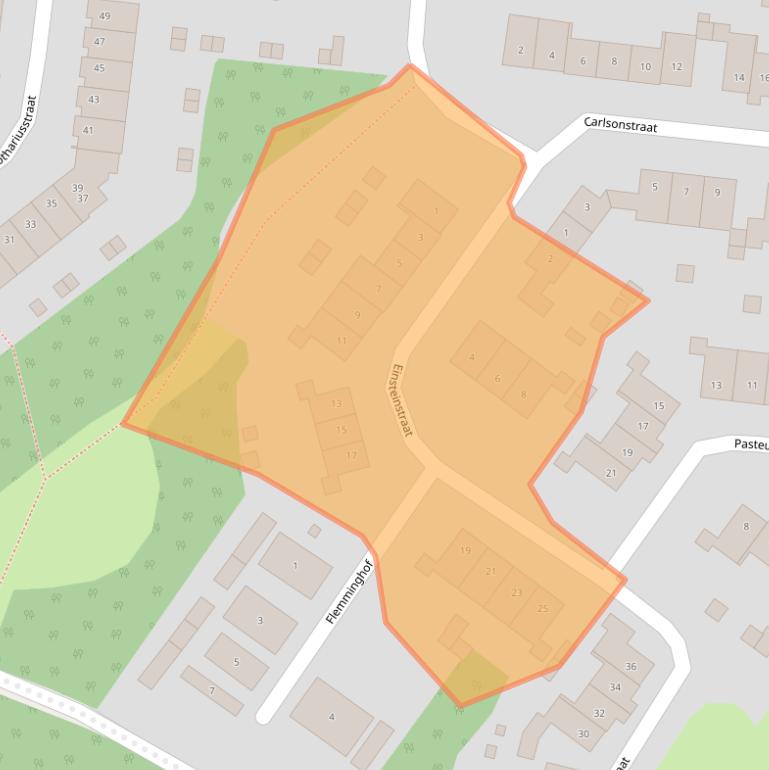 Kaart van postcodegebied 6132GX.