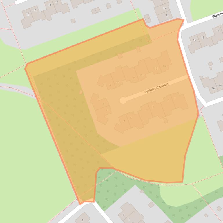 Kaart van postcodegebied 6132HH.