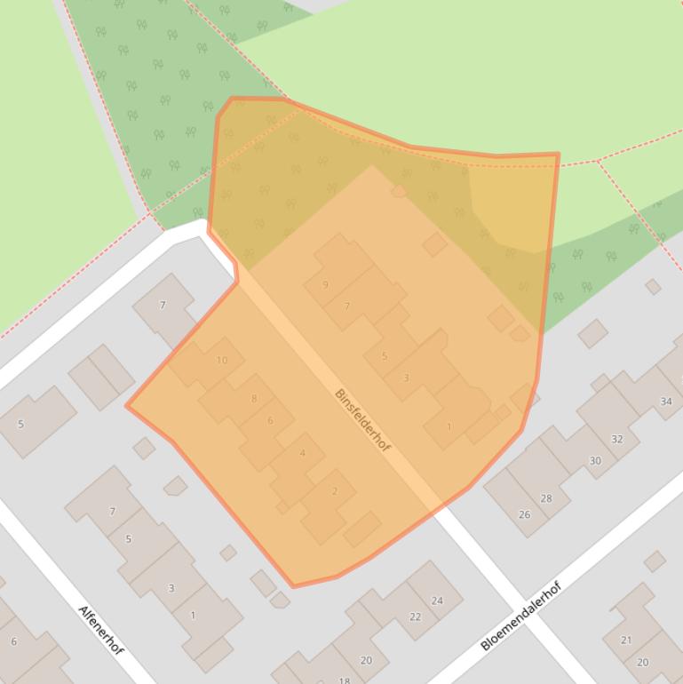 Kaart van postcodegebied 6132SG.