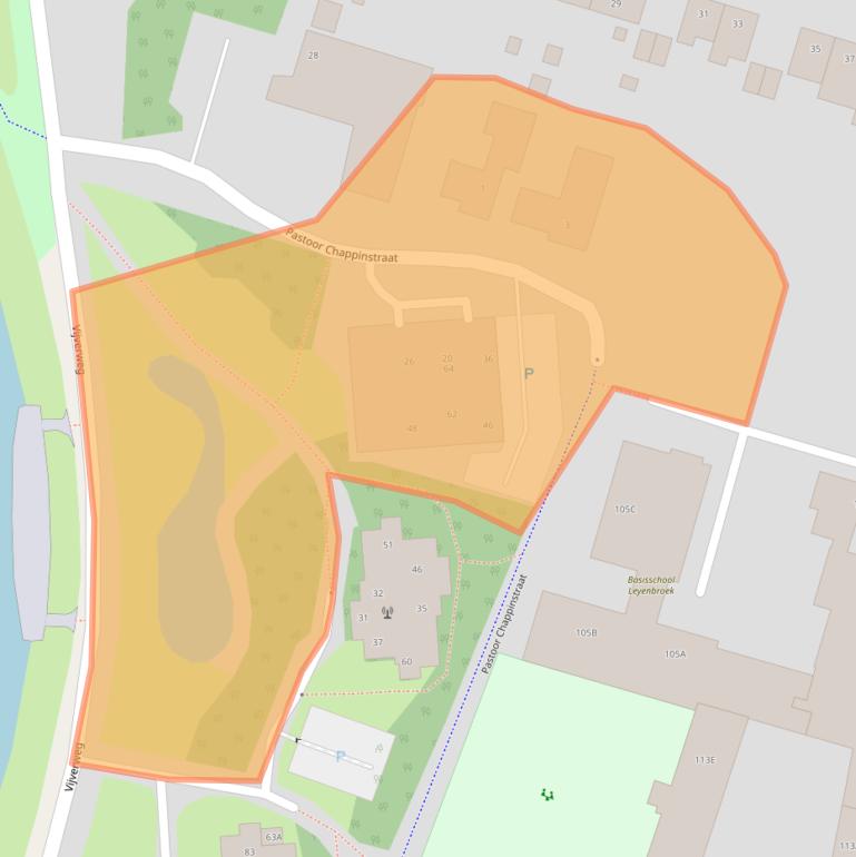 Kaart van postcodegebied 6133BZ.