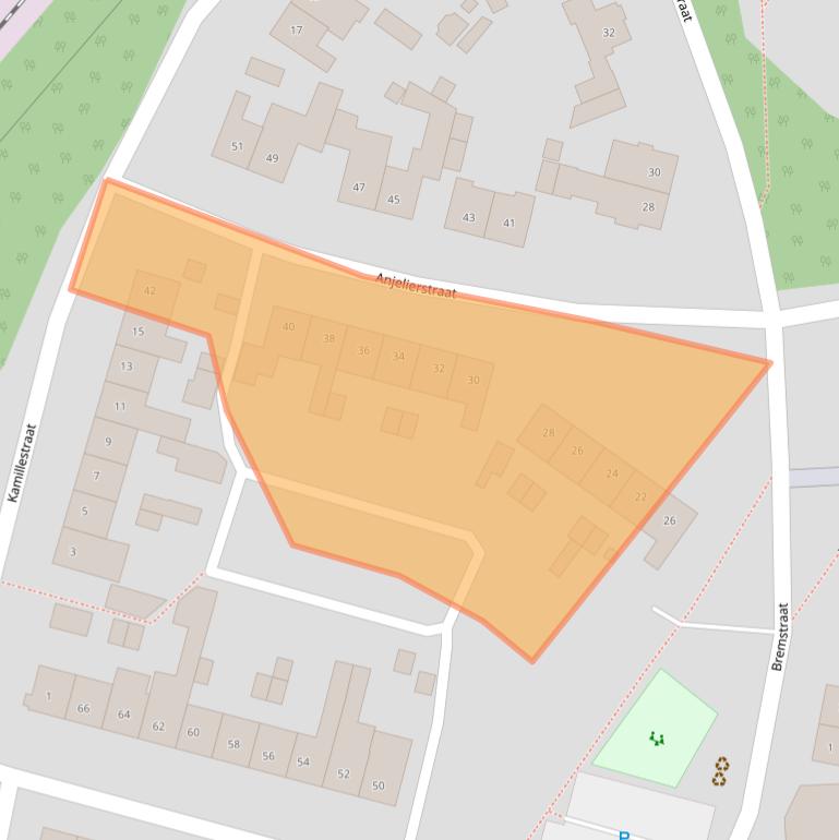 Kaart van postcodegebied 6134TM.