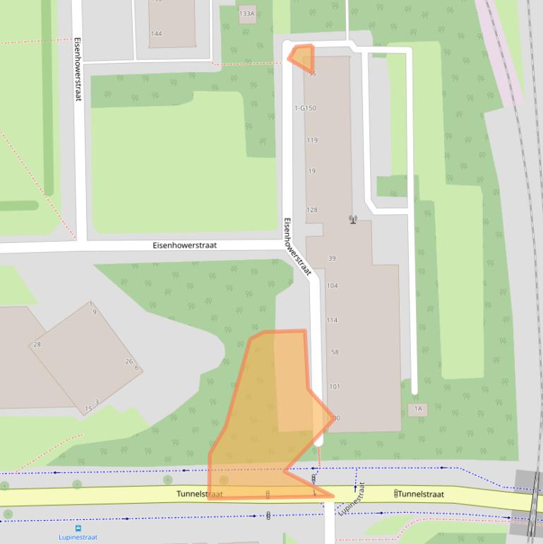Kaart van postcodegebied 6135AE.