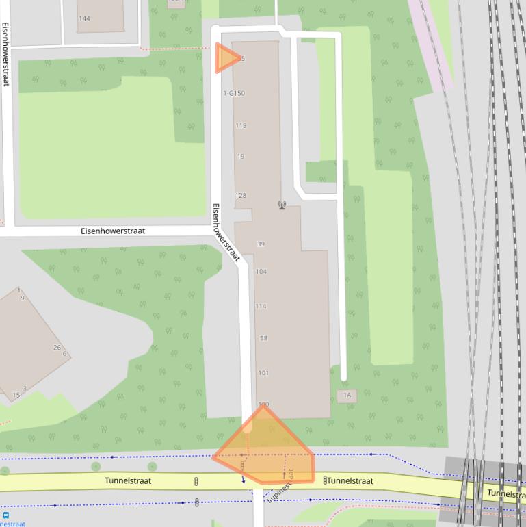 Kaart van postcodegebied 6135AG.