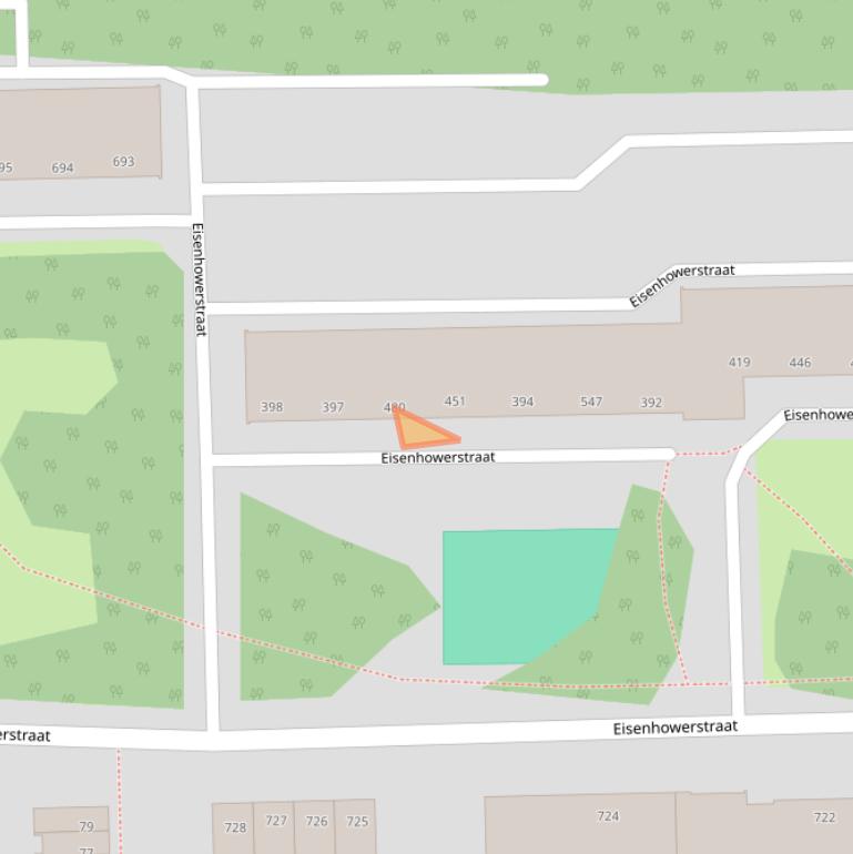 Kaart van postcodegebied 6135AT.