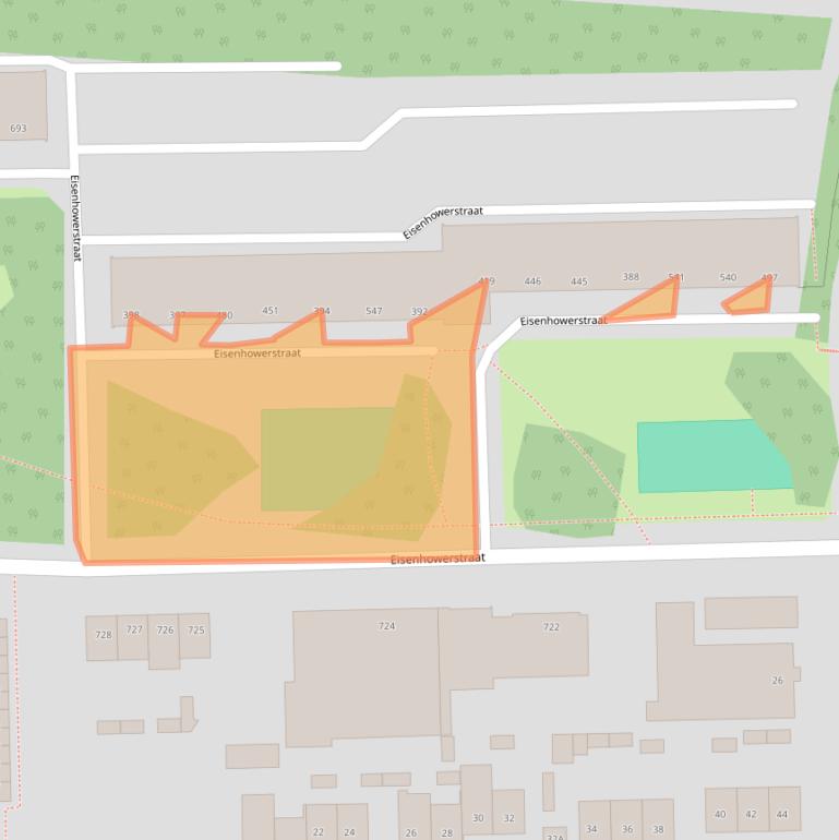 Kaart van postcodegebied 6135BD.