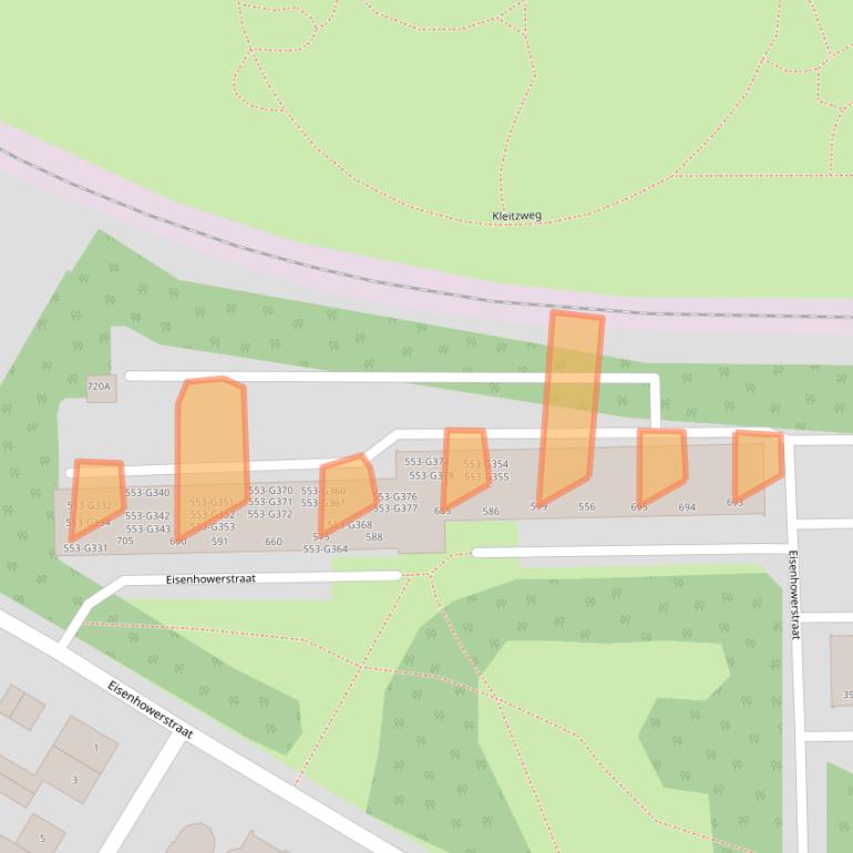 Kaart van postcodegebied 6135BH.