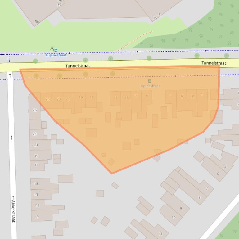 Kaart van postcodegebied 6135BP.