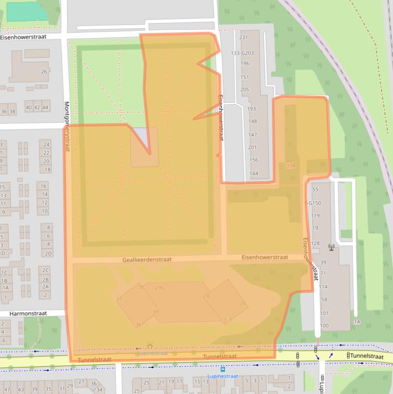Kaart van postcodegebied 6135BV.