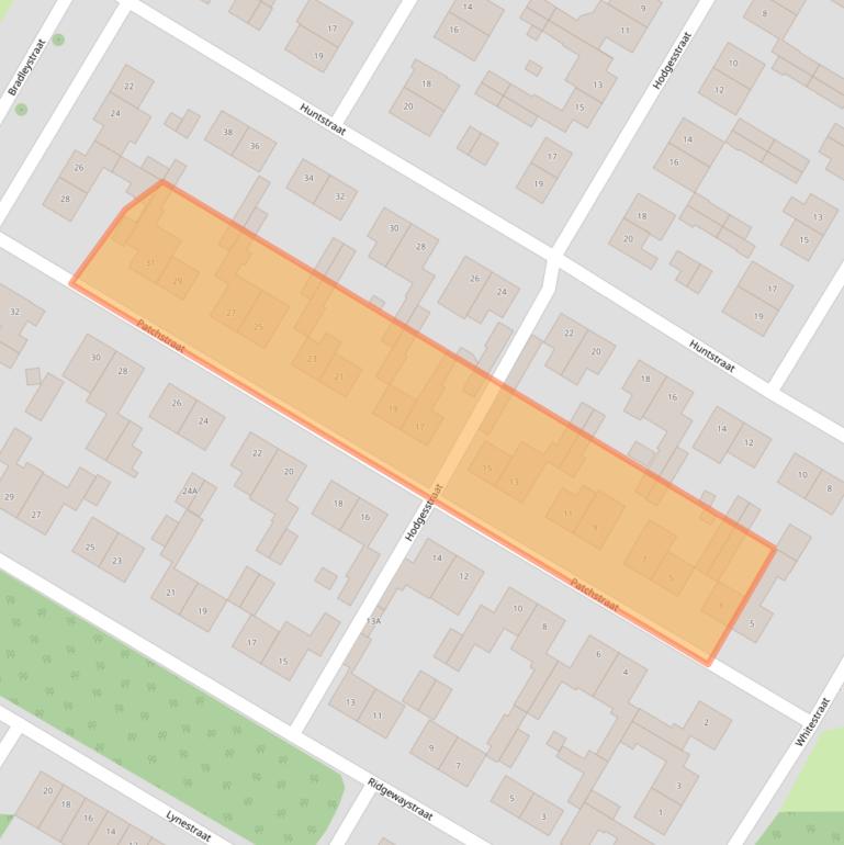 Kaart van postcodegebied 6135CX.