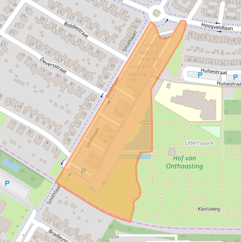 Kaart van postcodegebied 6135JL.